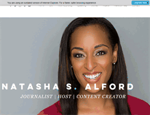 Tablet Screenshot of natashasalford.com